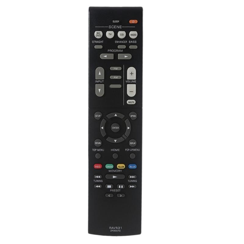 Replaced Remote Control RAV531 ZP35470 for Yamah AV Receiver 381-H. TR-3068 HTR Remote Control HTR-4071 1