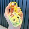 Luminous Cartoon Projector Camera Keychain - Small Gift & Bag Pendant