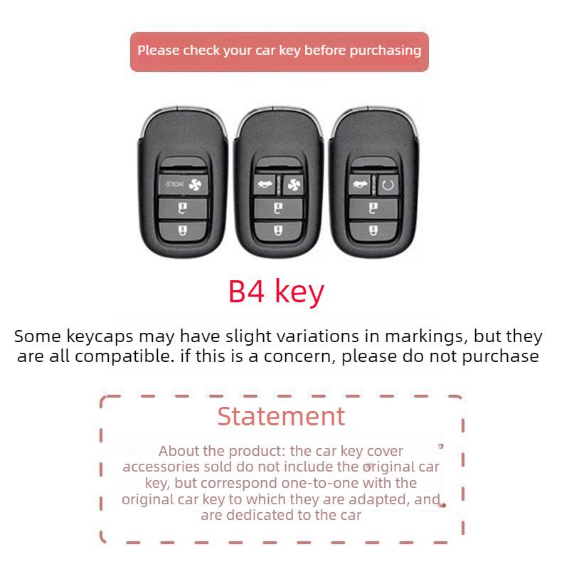 Soft Tpu Car Remote Smart Key Case Cover Protector For Honda Civic 11Th Accord Auto Accessories Keyless Holder Shell Bag