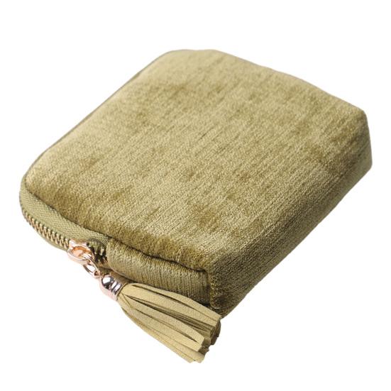 Sac à Bijoux Grande Capacité Fermeture Éclair Portable Organisateur de Bijoux de Voyage Multi-Compartiments Pochette de Rangement pour Bijoux