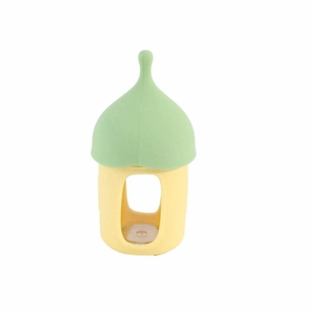 

60ML Pet Feeding Bottle Silicone Nipple Nursing Bottle Anti-Slip Puppy Milk Feeder Pet Nursing жёлтый