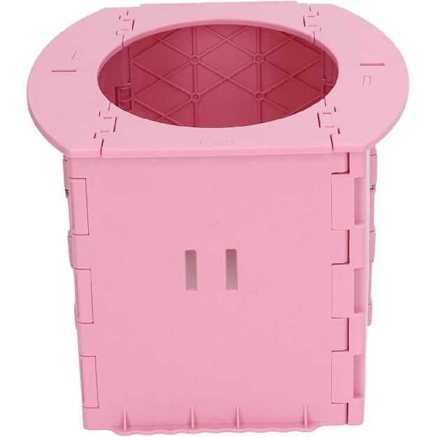 Foldable Toddler Potty, Baby Toilet Portable Travel Potty Training Potty Toddler Toilet for Camping Travel Long Distance Driving ()