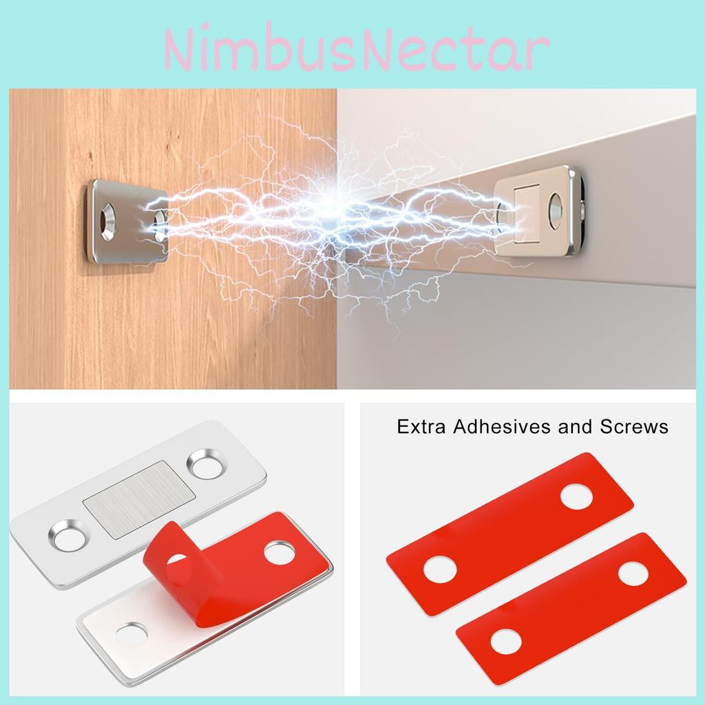 Cabinet Magnetic Catch Invisible And Easy Install Polished Surface