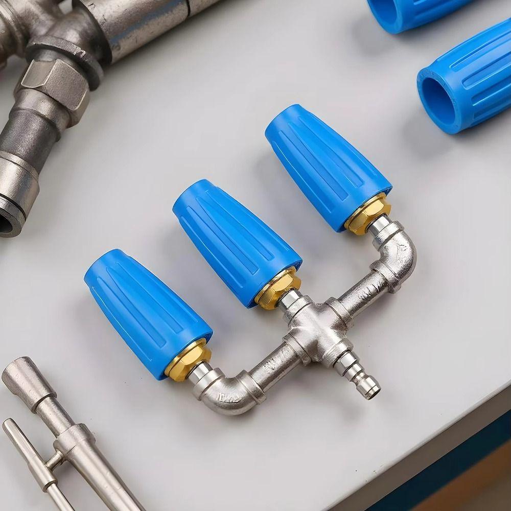 1/4 Inch Quick Connector Pressure Washer Nozzles 4000 PSI Rotating Pressure Washer Nozzle  Lawn