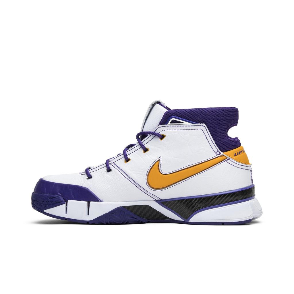 Nike Zoom Kobe 1 Protro 'Final Seconds' (Unisex) White / Del Sol-Varsity Purple Basketball Shoes AQ2728 101