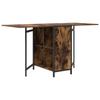 Dining Table 144 x 60 x 75 cm Particleboard Smoked Oak Finish