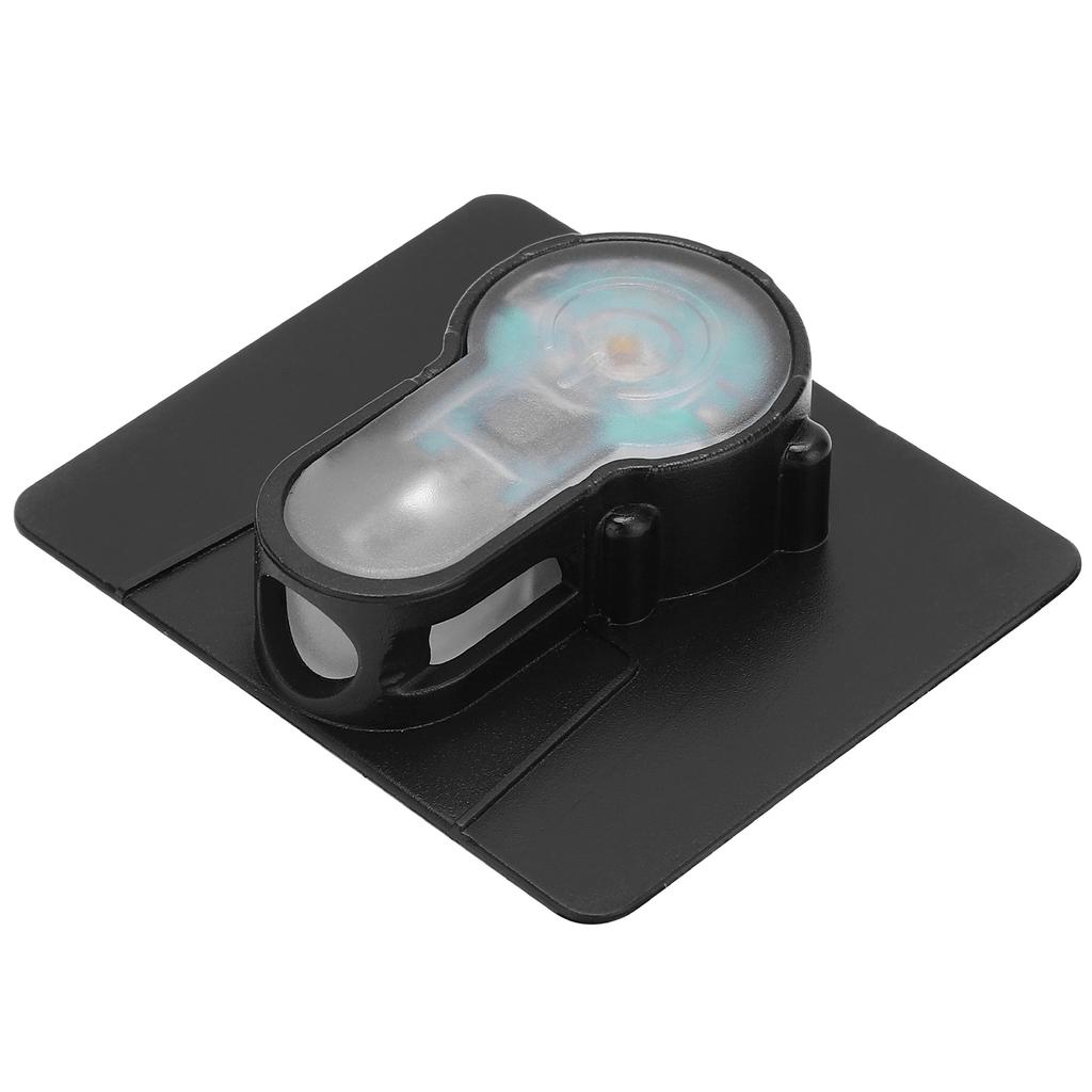 Mini Signal Light IPX8 Waterproof Outdoor Vest Helmet Safety Light with Hook and Loop