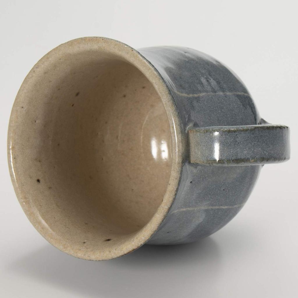 Shigaraki Ware Hechimon Medium Blue Mug,