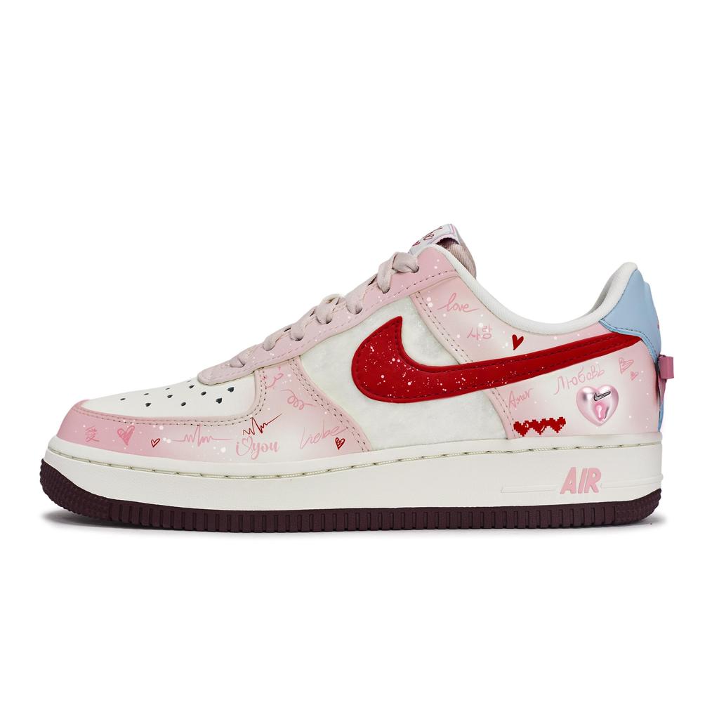 Nike Air Force 1 811 Fabricare, Dragoste la Prima Vedere, Cutie Specială pentru Pantofi Pantofi de Skateboard cu Partea Inferioară Joasă Unisex IQ4937-161(Team80-S-BOX)