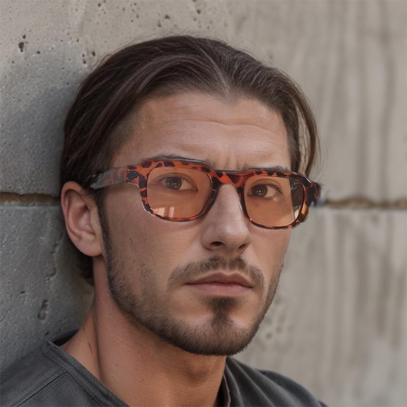 Neue Vintage quadratische Sonnenbrille Damen Herren PC-Rahmen Retro-Tönung Mode Designer Marke Sonnenbrillen für männlich weiblich