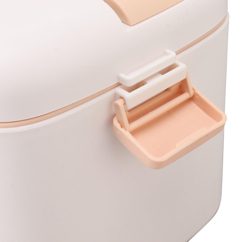 

Removable Tray Medicine Storage Box Thickened Pp Family Emergency Medicine Case Home Use бежевий