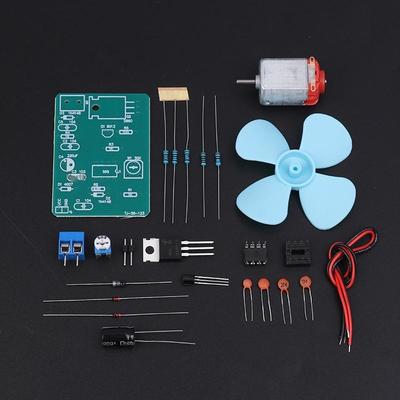 Kit Ventilator Electric DIY Ne555 Motor DC 4.5V Kit Controler de Viteză cu Lățime de Puls Practică de Lipire Electronică Antrenament Electronic