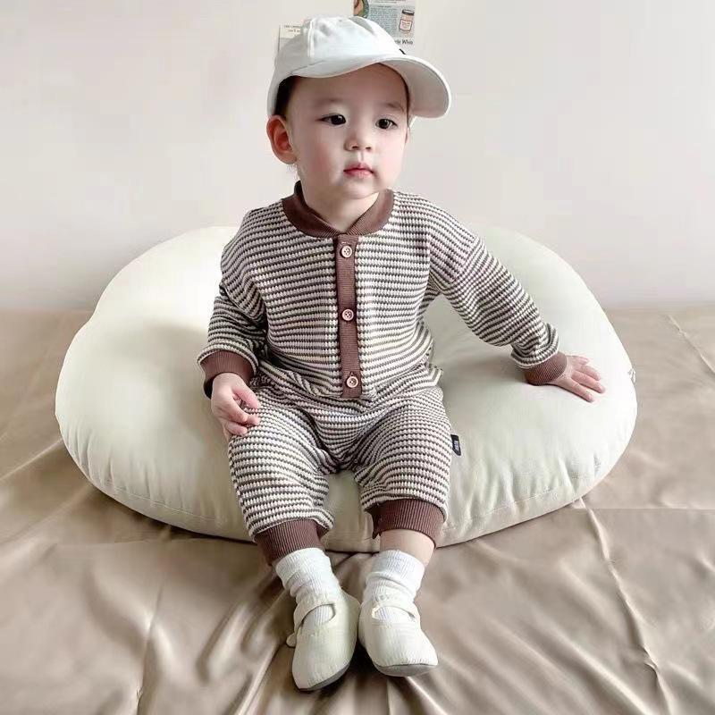 

Детский демисезонный ромпер унисекс со стильными шароварами для ползания и прогулок 66 cm