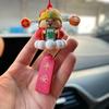 2024 Year of the Dragon God of Wealth Car Pendant - Attract Peace & Prosperity, High-grade Rearview Mirror Ornament