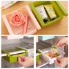Slide Kitchen Fridge Freezer Space Saver Organizer Kitchen Slide Storage Rack Shelf Holder Drawer