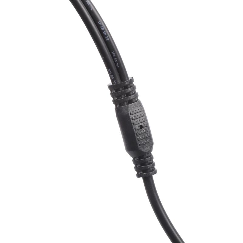 DC5521 Y Splitter Power Cable 5.5x2.1mm Female To 2/3/4 Male Extension Cord for CCTV LED Light Bar 40CM