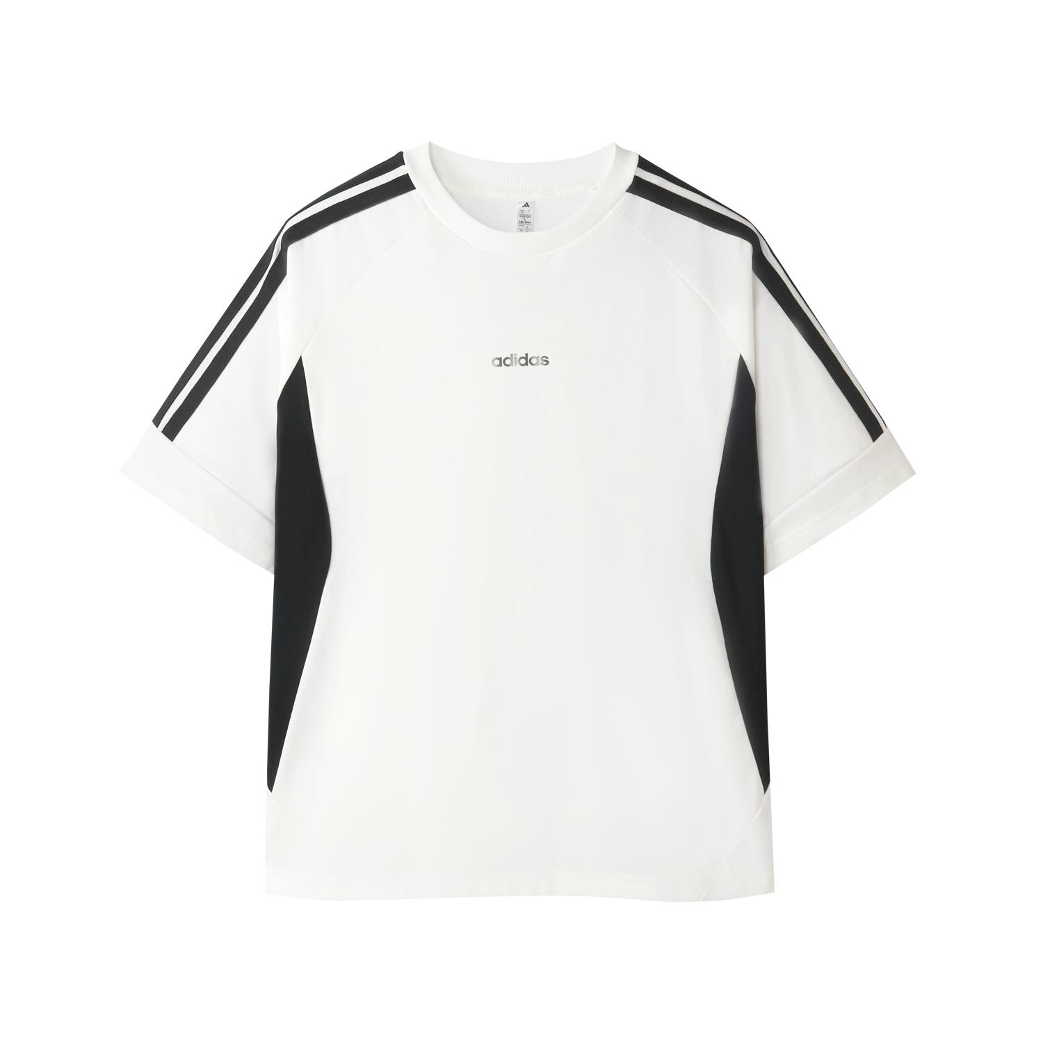 Adidas Sportswear Striped Pullover Short Sleeve Comfortable T-Shirt Men Tops KQ5311 S