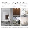 Velcro Full Blackout Curtain No Drill Installation Window Sun Shade UV Protection Door Curtain