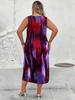 2024 Spring-Summer Trendy Plus-Size Women's Printed Dress