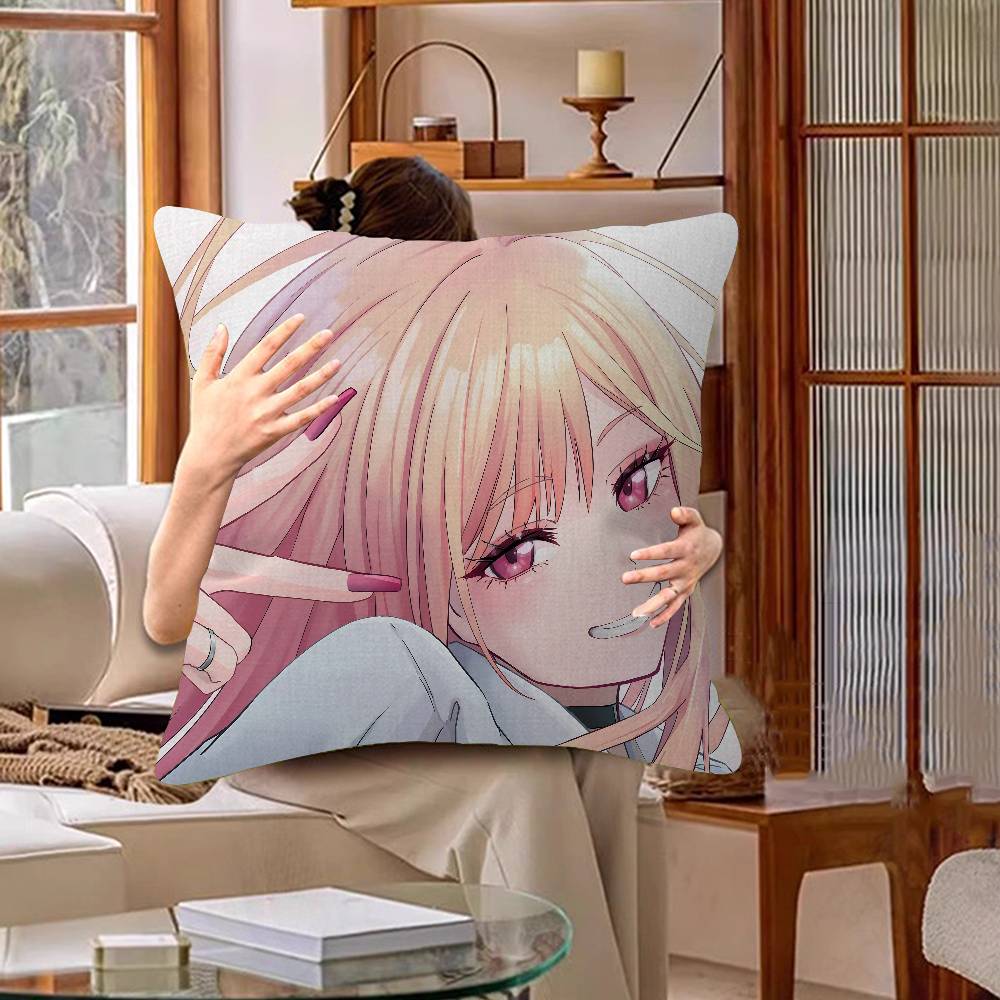 Můj Šaty Up Darling MMarin Kitagawa Polštář Dárky Domácí Kancelářský Nábytek Ložnice Pohovka Potah na Polštář do Auta pouzdro 45x45cm