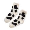 Cozy Cartoon Mink Velvet Socks - Fluffy Warmth for Autumn & Winter, Perfect for Home, Sleep & Postpartum Comfort.