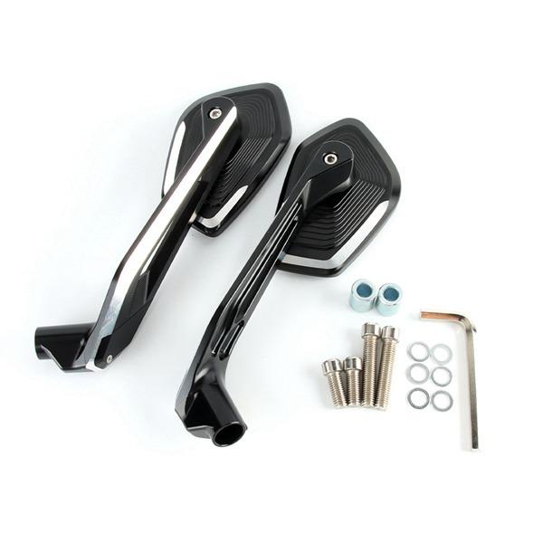 1 Pair HD Anti-glare Stepless DSX900/DS525X Motorcycle Rearview Mirrors