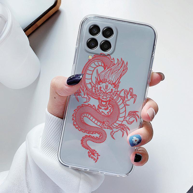 

Для Samsung Galaxy M33 M53 5G Милый Мультяшный Пара Медведей Чехол для Телефона Ударопрочный Силиконовый Мягкий Чехол Для Samsung M 33 Funda Прозрачный Samsung M33 5G