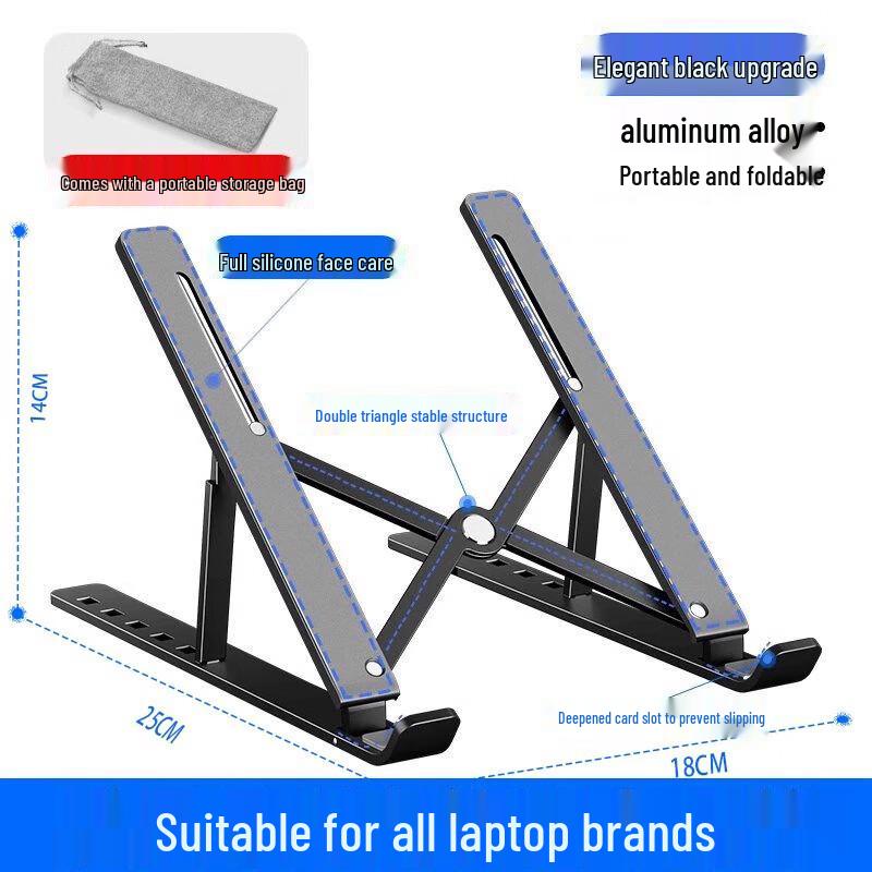 Aluminum Computer Monitor Riser with Wireless Charging