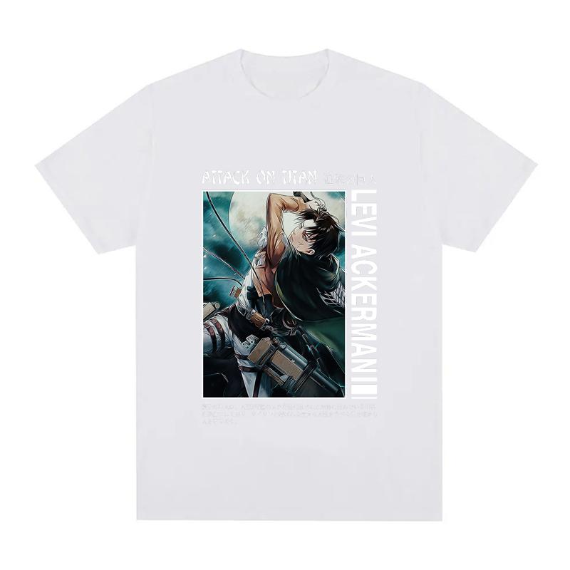 2023 New Japan Anime Attack On Titan T Shirt Unisex Cotton Unisex Tops EU Size Summer Unisex Clothes