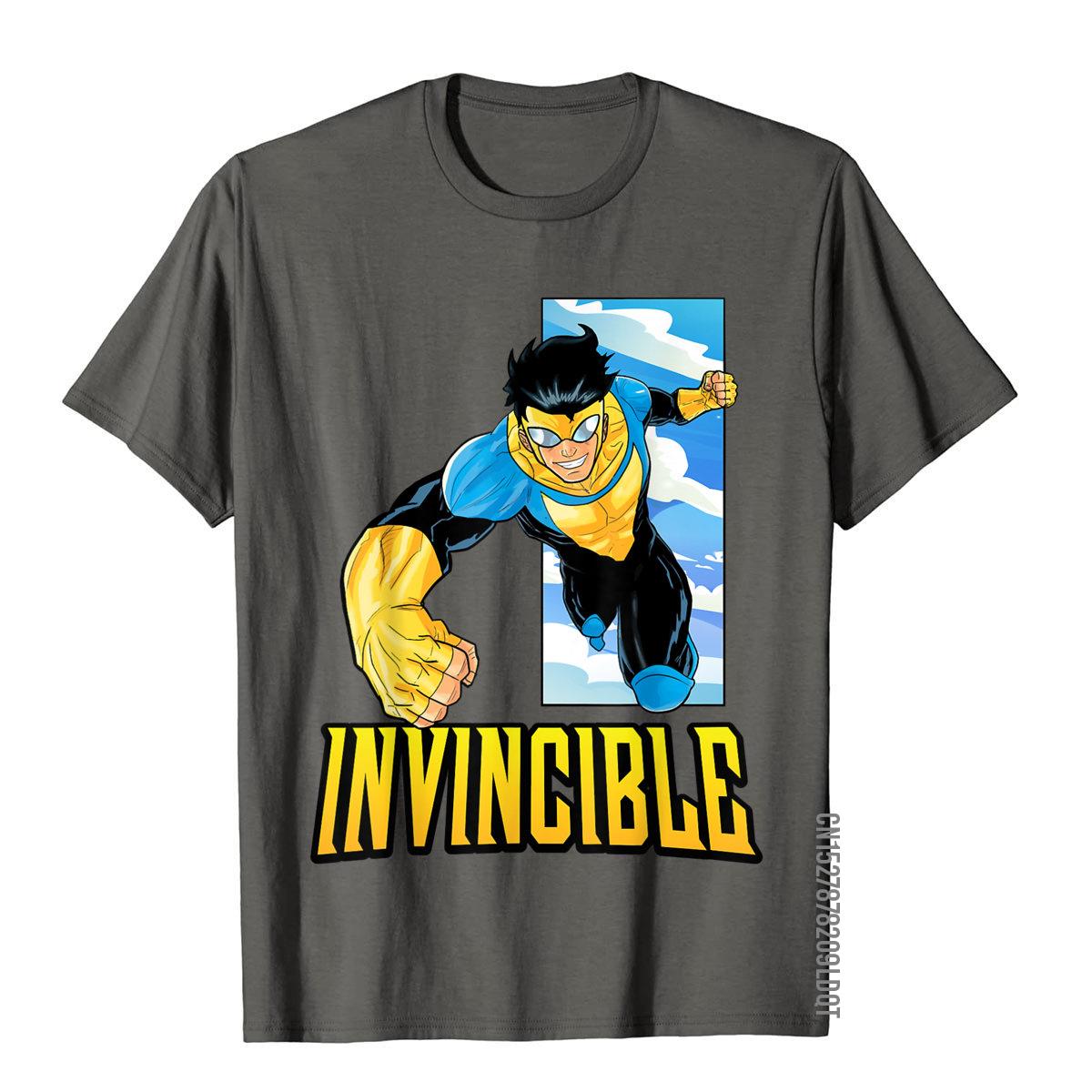 Invincibles Funny For Men Women TShirt Cotton Men T Shirts Moto Biker T Shirt Rife 3D Style S