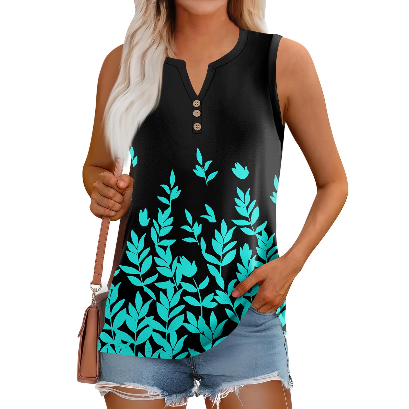 

Женский летний жилет, свободный, однотонный, с пуговицами, V-образным вырезом, повседневная рубашка без рукавов S чёрный