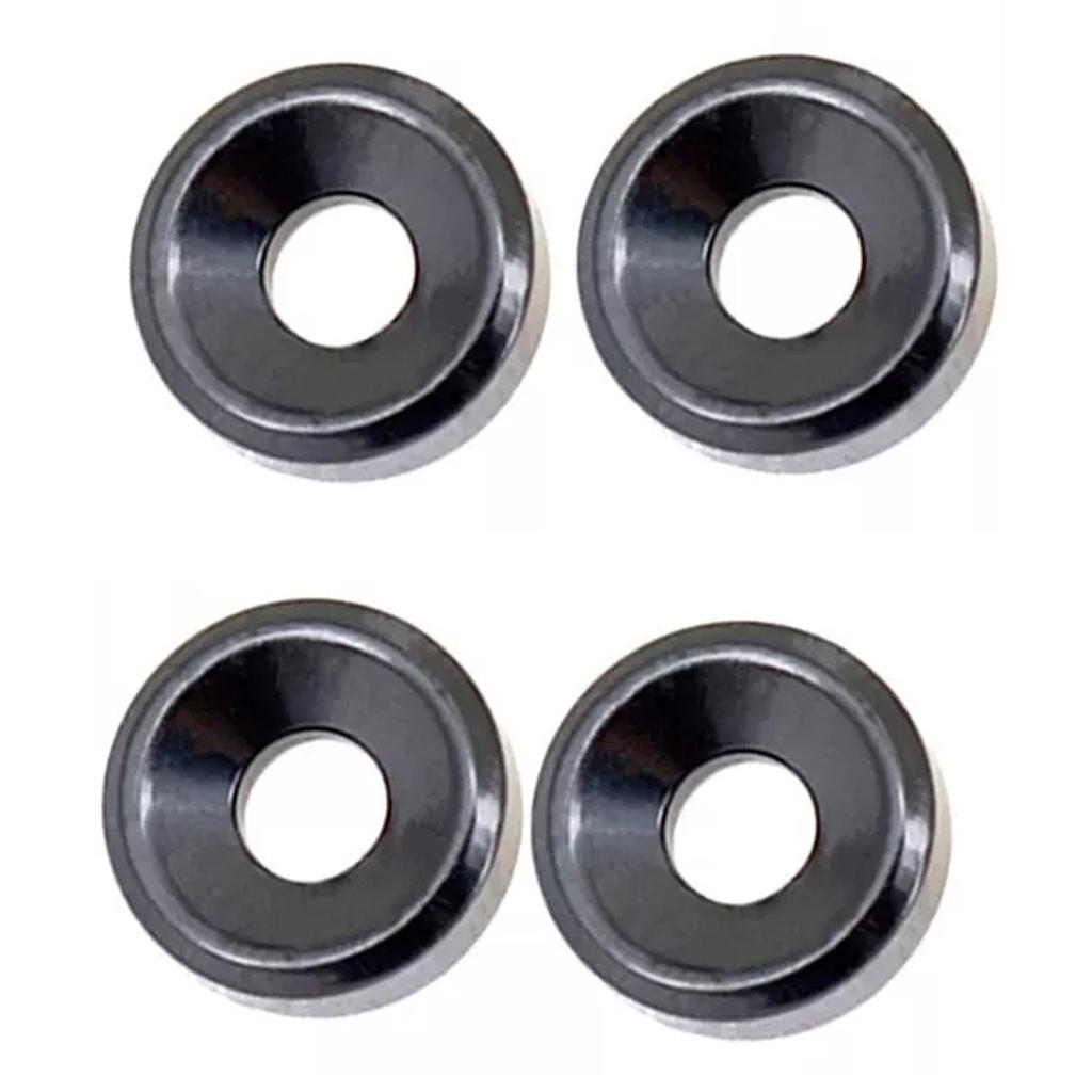 4Pcs Guitar Body Neck Fixed Mounting Screw Ferrules Neck Joint Bushing Ferrule & Bolts for Electric Guitar Accessory