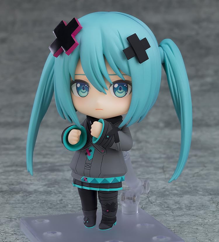 GOOD SMILE COMPANY Nendoroid Hatsune Miku from Project The Broken World and Miku Who Sing of Closed Windows plastic painted action figure SEKAI Can't