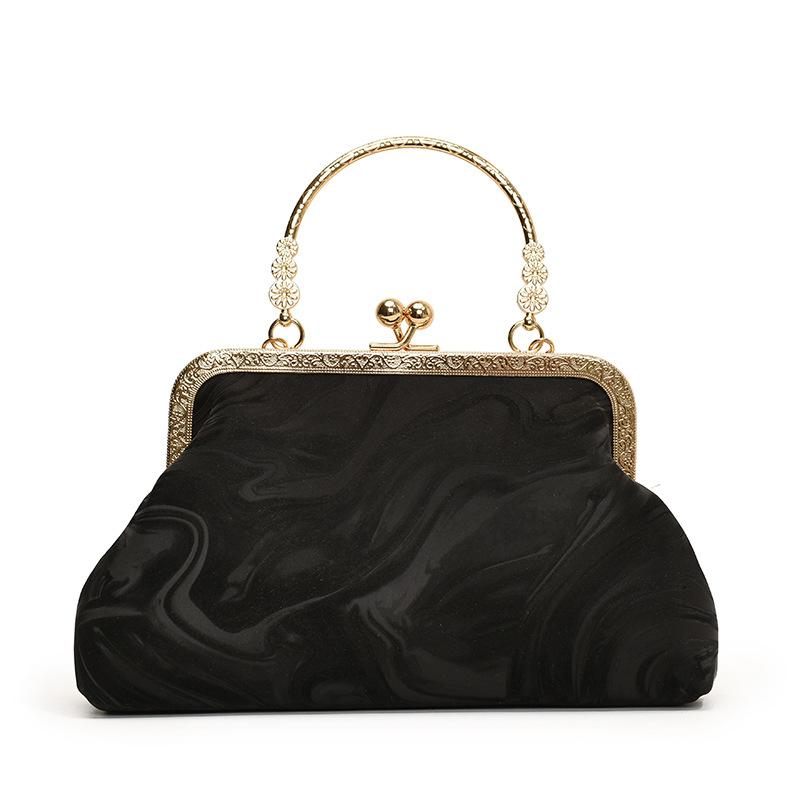 

Новая китайская сумка cheongsam женская сумка универсальная атмосфера Hanfu антикварная сумка-мессенджер свадебная ретро сумочка чёрный