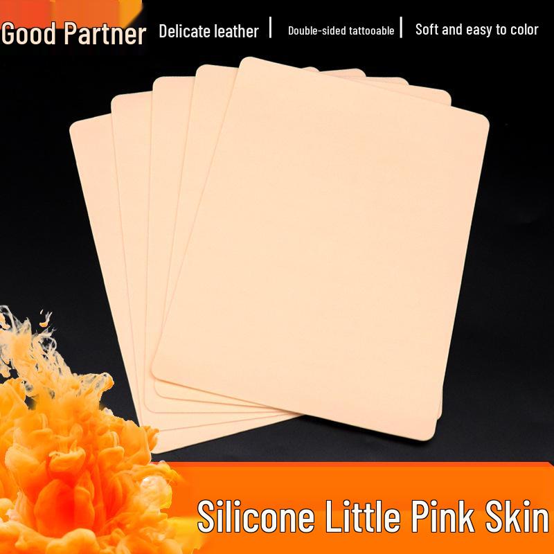 Pink Silicone Microblading Tattoo Practice Skin