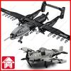 Fw-190 Jäger Bausteine und Zweischwänziger Skorpion UAV Stein Set Klassisches Zweiter Weltkrieg Militär Modell Spielzeug für Kinder Erwachsene Geschenke