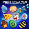 1 Set Glow In The Dark Rock Kit Arts And Crafts Rock Painting Kits For Boys Girls Best Birthday Chirstmas Party Gift