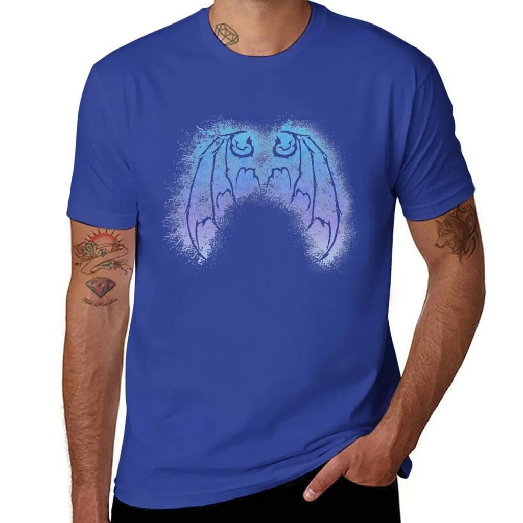 Draconic Symbol T-Shirt Graphic T Shirt Vintage Sublime Blue Archive Vintage T Shirt Men