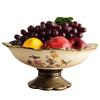 Retro Ceramic Fruit Bowl Set for Living Room and Dining Table