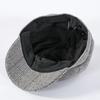 Women's Vintage Octagonal Beret, Newsboy Hat, Casual Imitation Woolen, Plaid, New Fashion, 2026