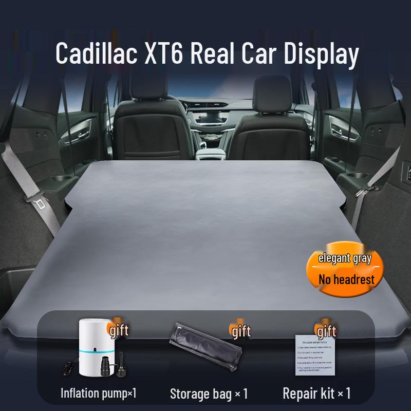 Colchão de Ar para Banco Traseiro Cadillac XT6 - Cama de Carro Inflável