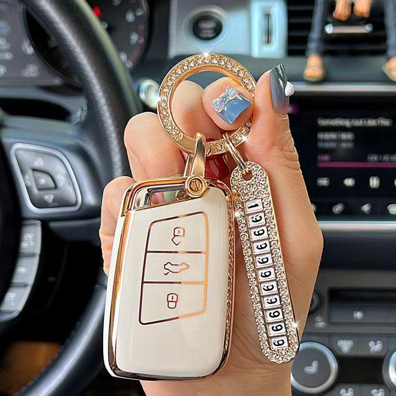 Volkswagen Magotan B8/Passat/CC Schlüsselabdeckung - Dekorative Schale für das Autoinnenraum Zubehör