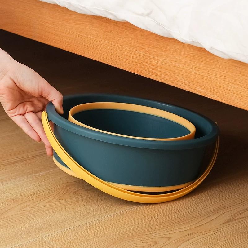 Collapsible Bucket 5/10L Cleaning Bucket Mop Bucket Folding Foldable Portable Small Plastic Water Container for Outdoor Use