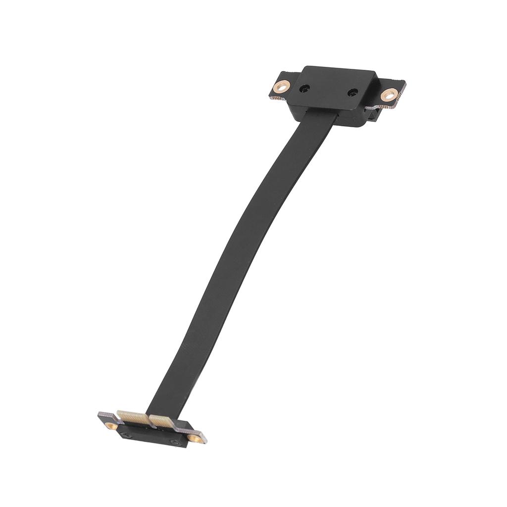 Extension Cable PCIE 1X Dual Vertical 90 Degrees  Network Adapter Line with LED Indication 15cm