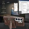 Magnetische Draadloze Oplaadbare Telefoonhoes voor Samsung Galaxy S26 Ultra S25 Plus S24 S23 Afneembare Lederen Kaarthouder Portemonneehoes