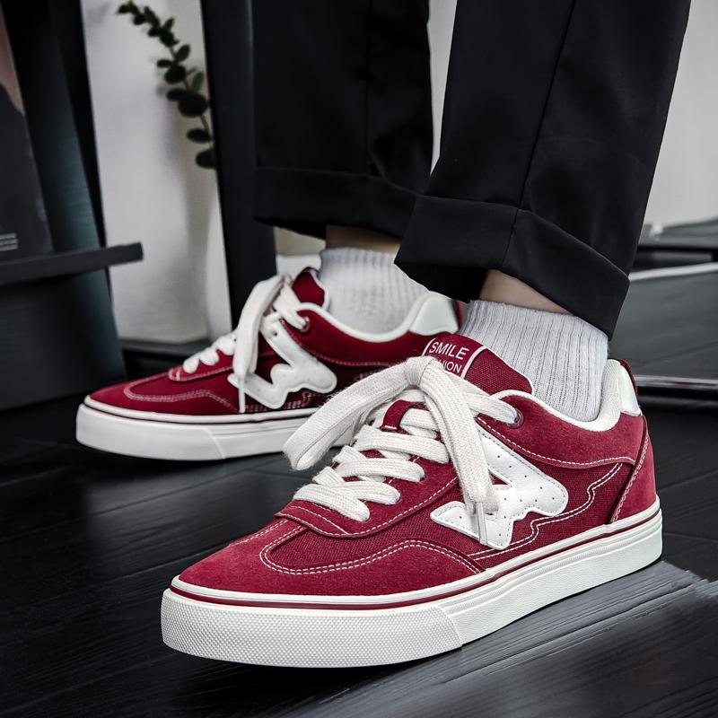 Fashion Men's Mesh Slip-on Walking Shoes Lightweight Casual Sneakers with Lace-up Comfortable Athletic Shoes Men Fashion Sports Flats