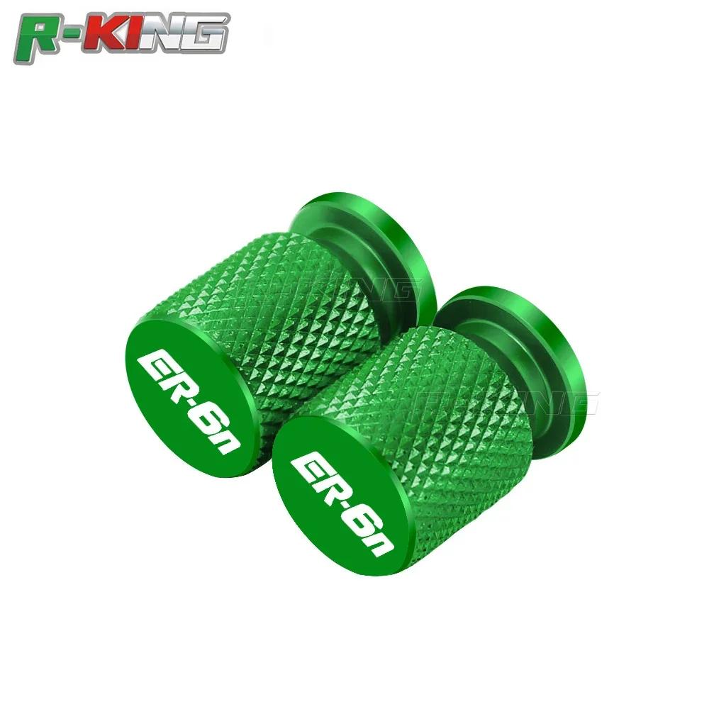 Motorcycle Vehicle Wheel Tire CNC Aluminum Valve Stem Caps Cover For KAWASAKI ER6N ER-6N 2009 2010 2011 2012 2013 2014 2015 2016