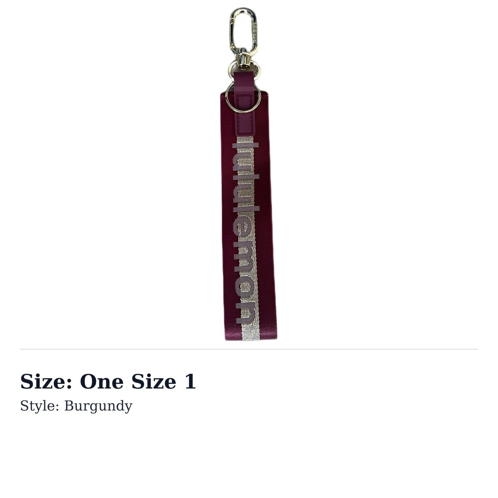 Lululemon Keychains Unisex Burgundy LU9BGQS-069897 One
