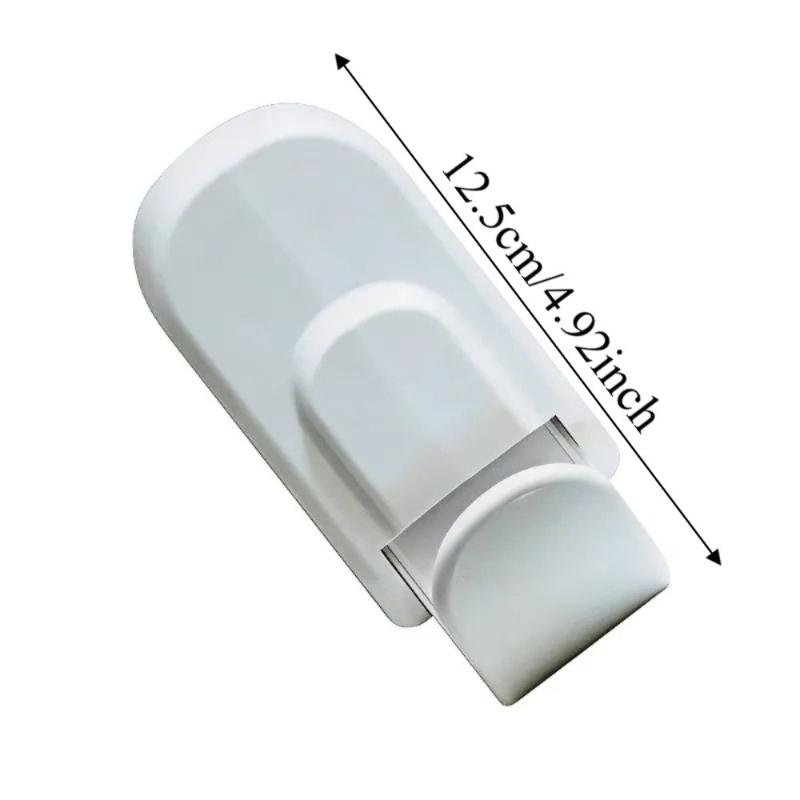 Childproof Door Pinch Guard Safety Lock No Drill Adhesive Door Stopper For Interior Bedroom Household Door Protection