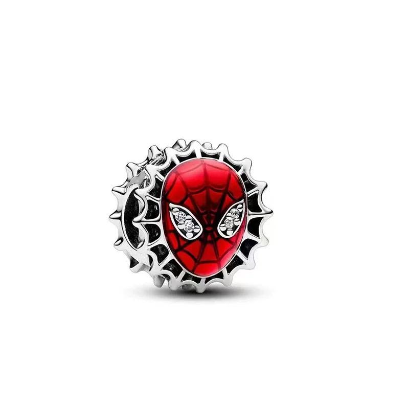 Toys Charm DIY Women Jewelry Gift Iron Man Spider-Man Captain America Beads Fit Original Snake Bracelet Necklace Accessories
